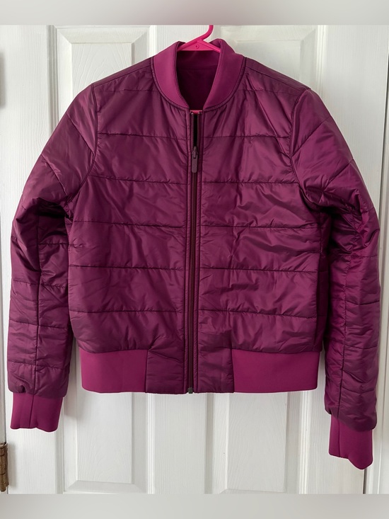 lululemon athletica Jackets & Blazers - lululemon athletica Quilted Bomber Jacket - Magenta